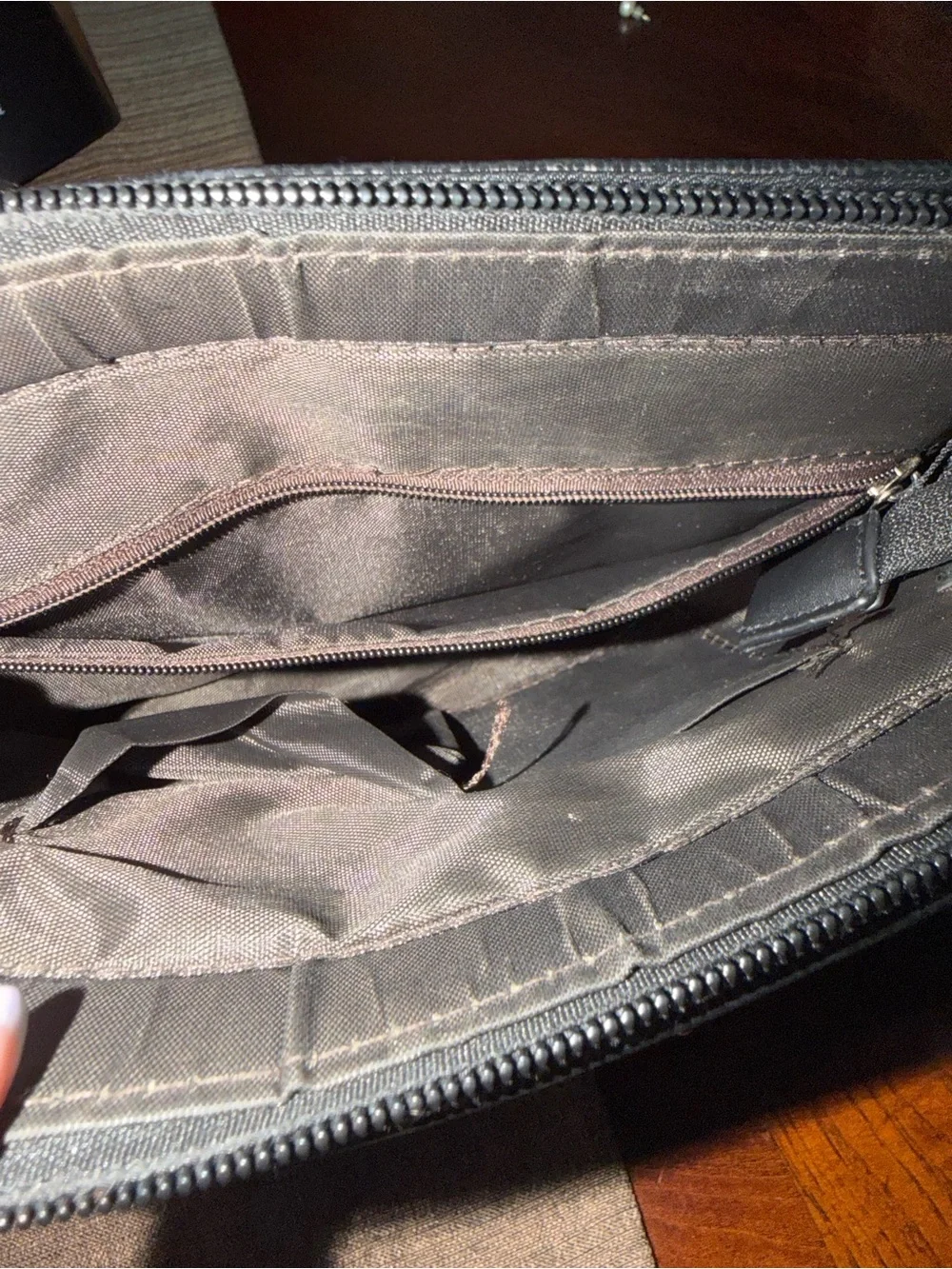 Paolo Romano Men’s Black Crossbody Shoulder Bag – Excellent Condition